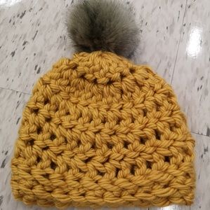 Handmade crochet toque